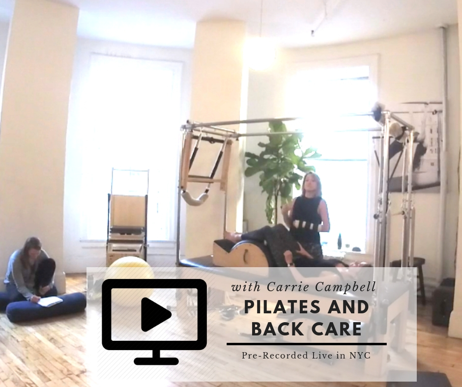Pilates for Back Pain